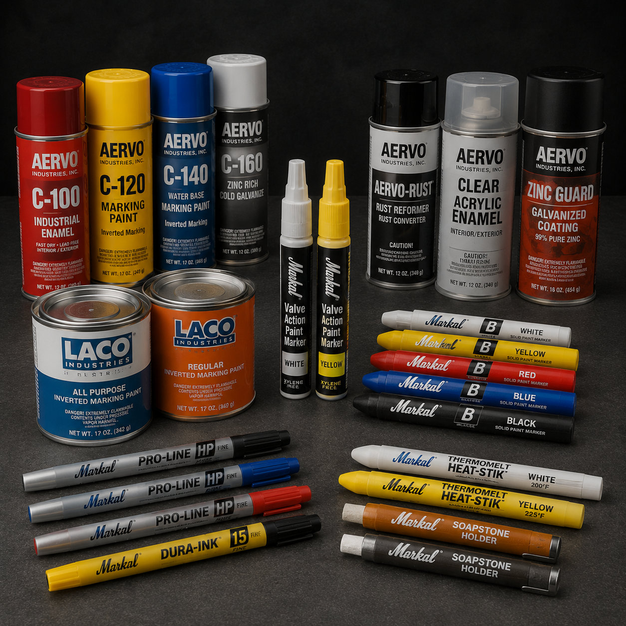 Paints, Aerosols & Marking